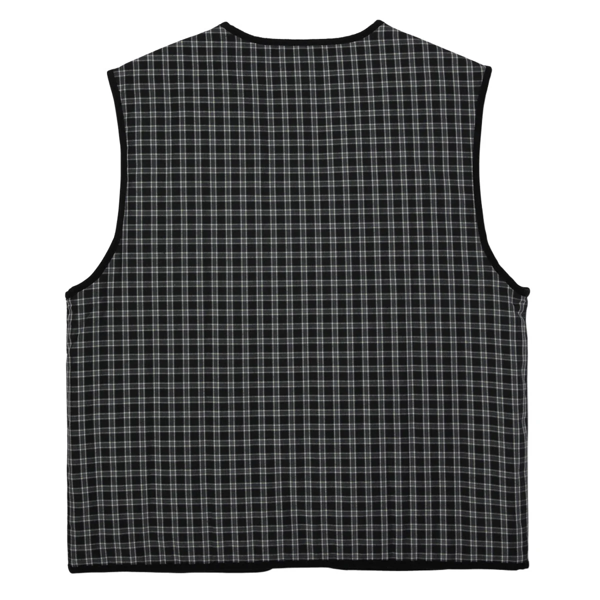 HUF Poynter Reversible Vest - Black - Image 5