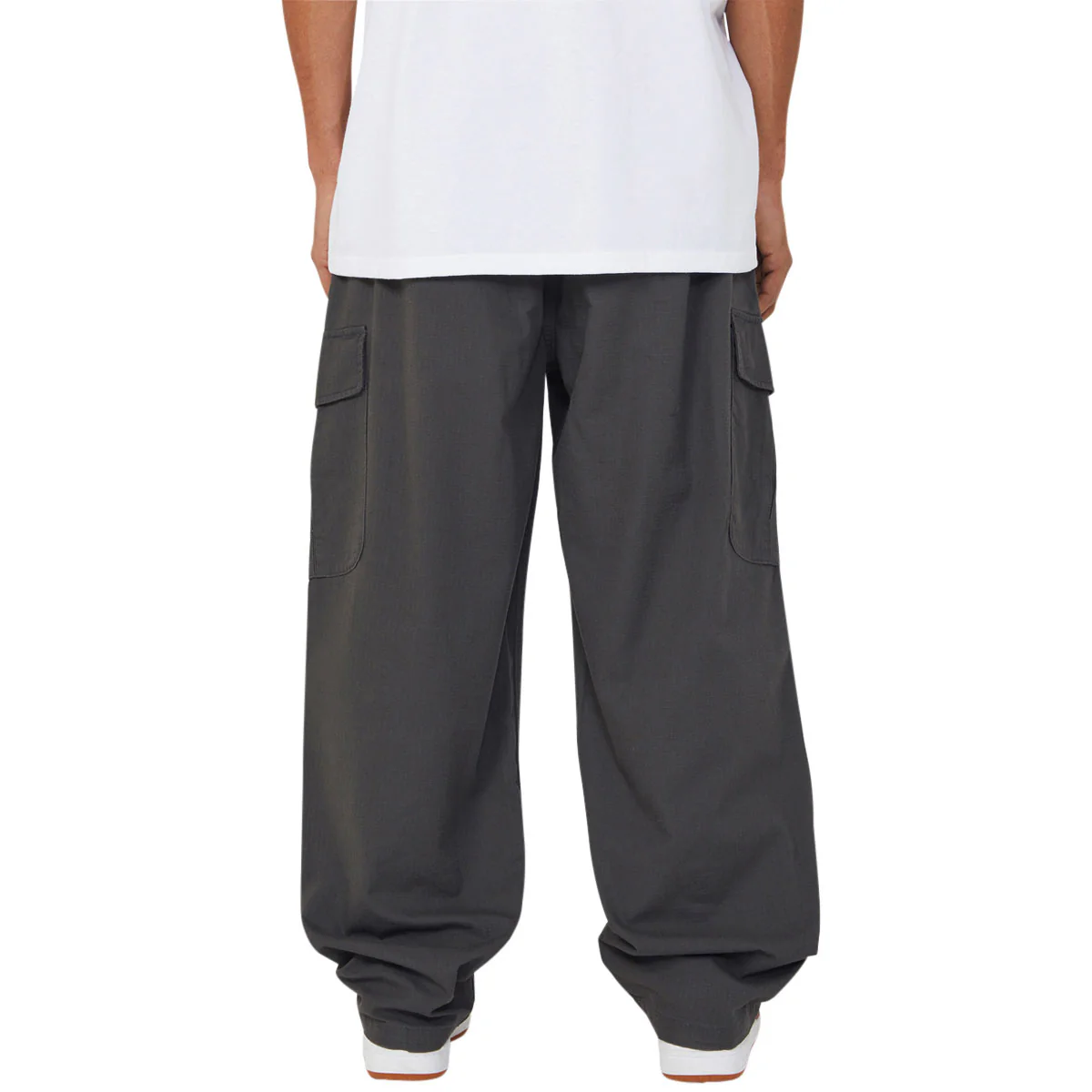 HUF Pretty Baggy Cargos Pants - Black - Image 3