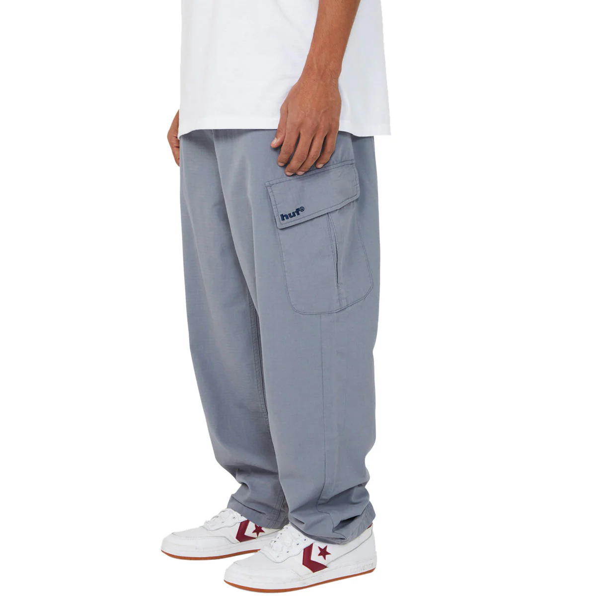 HUF Pretty Baggy Cargos Pants - Blue - Image 2