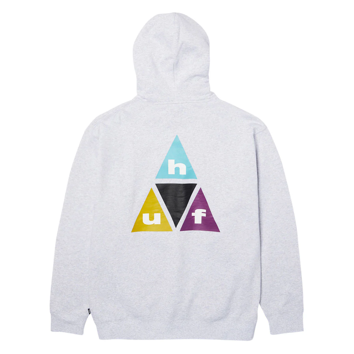HUF Prism TT Hoodie - Heather Grey - Image 2