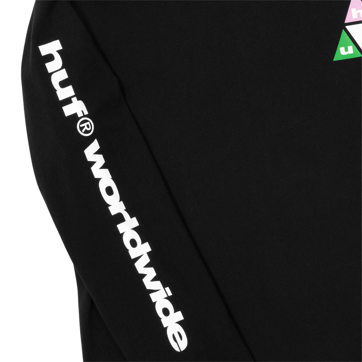 HUF Prism TT Long Sleeve T-Shirt - Black II - Image 3