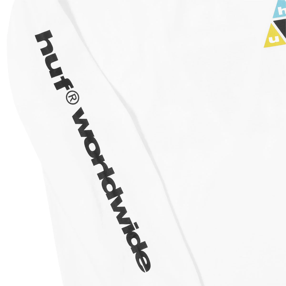 HUF Prism TT Long Sleeve T-Shirt - White II - Image 3
