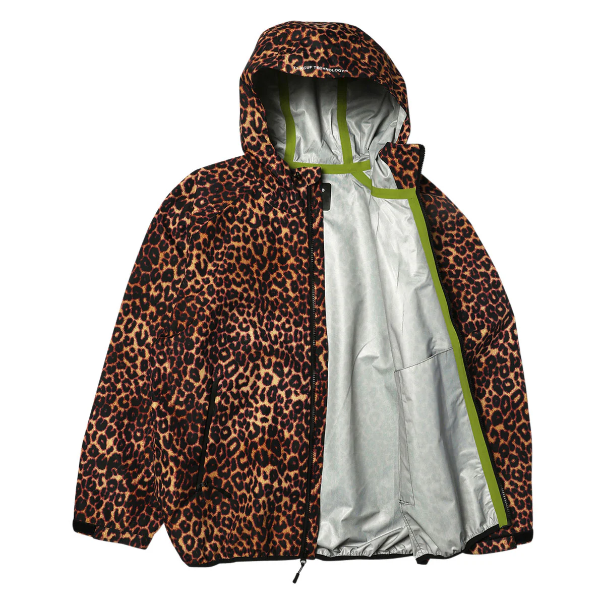 HUF Rainier Printed Shell Jacket - Brown - Image 3