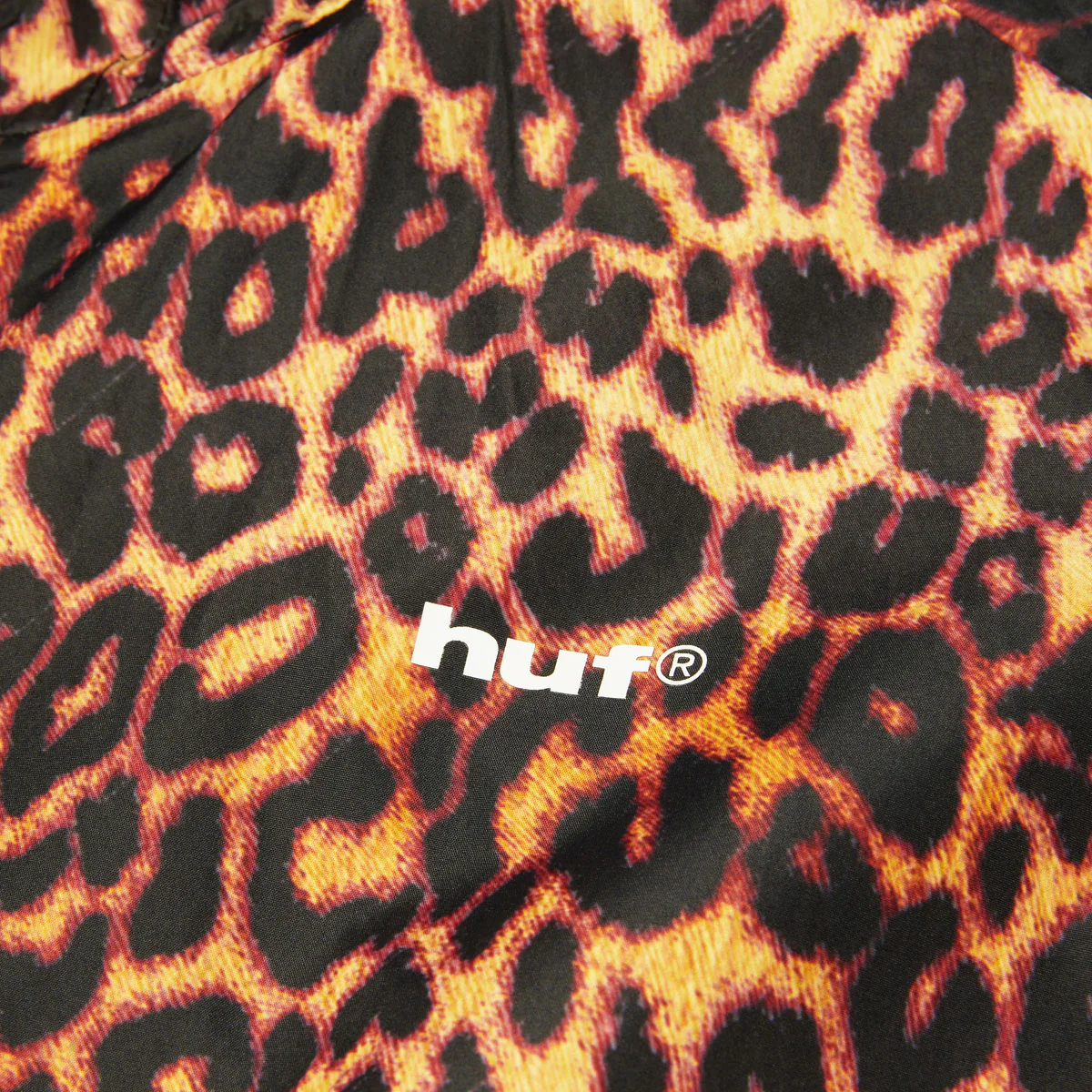 HUF Rainier Printed Shell Jacket - Brown - Image 4