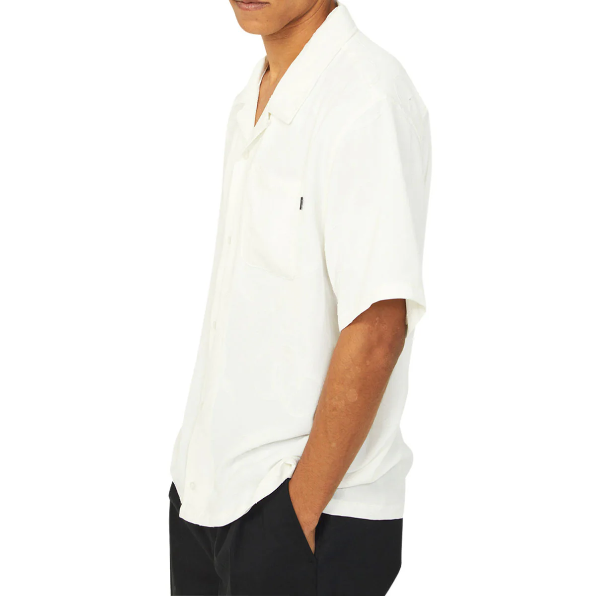 HUF Sector Jacquard Shirt - Bleach - Image 5