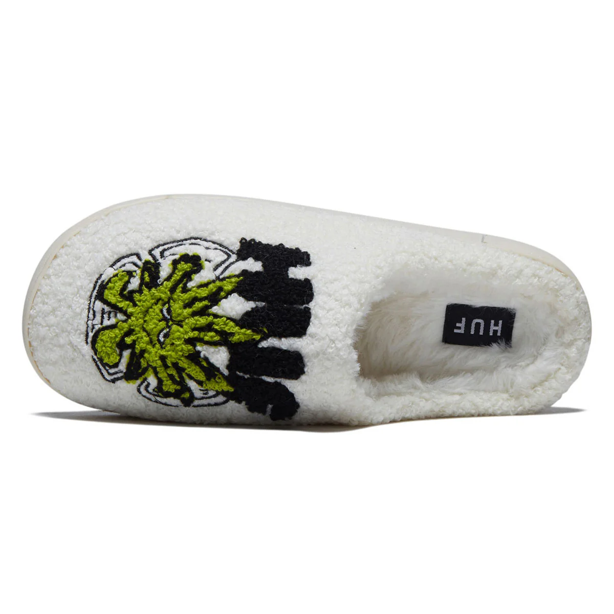 HUF Snow Angel Fuzzy Slipper Shoes - Natural - Image 3