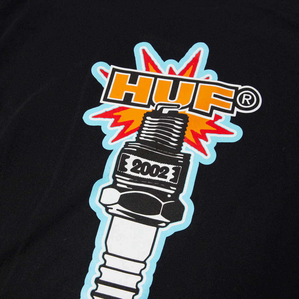 HUF Spark It Up T-Shirt - Black - Image 3