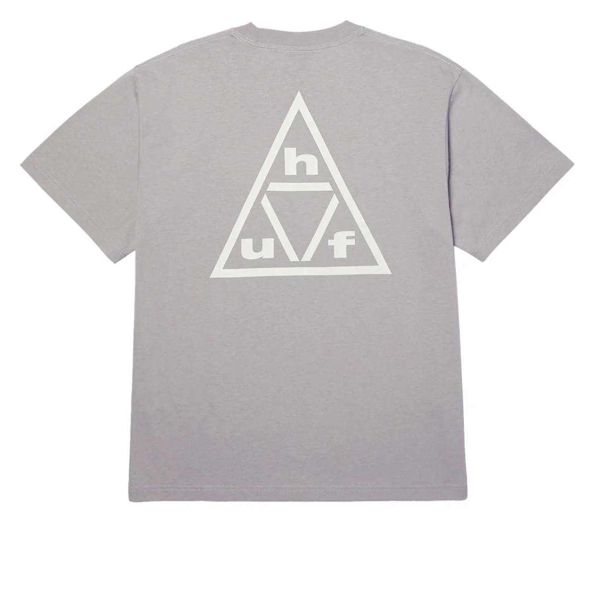 HUF Triple Triangle T-Shirt - Lilac Chalk/White - Image 2