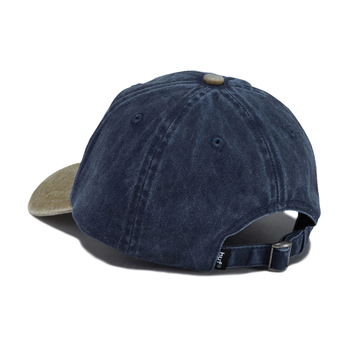 HUF Two Tone 89 Washed 6 Panel Hat - Navy - Image 2