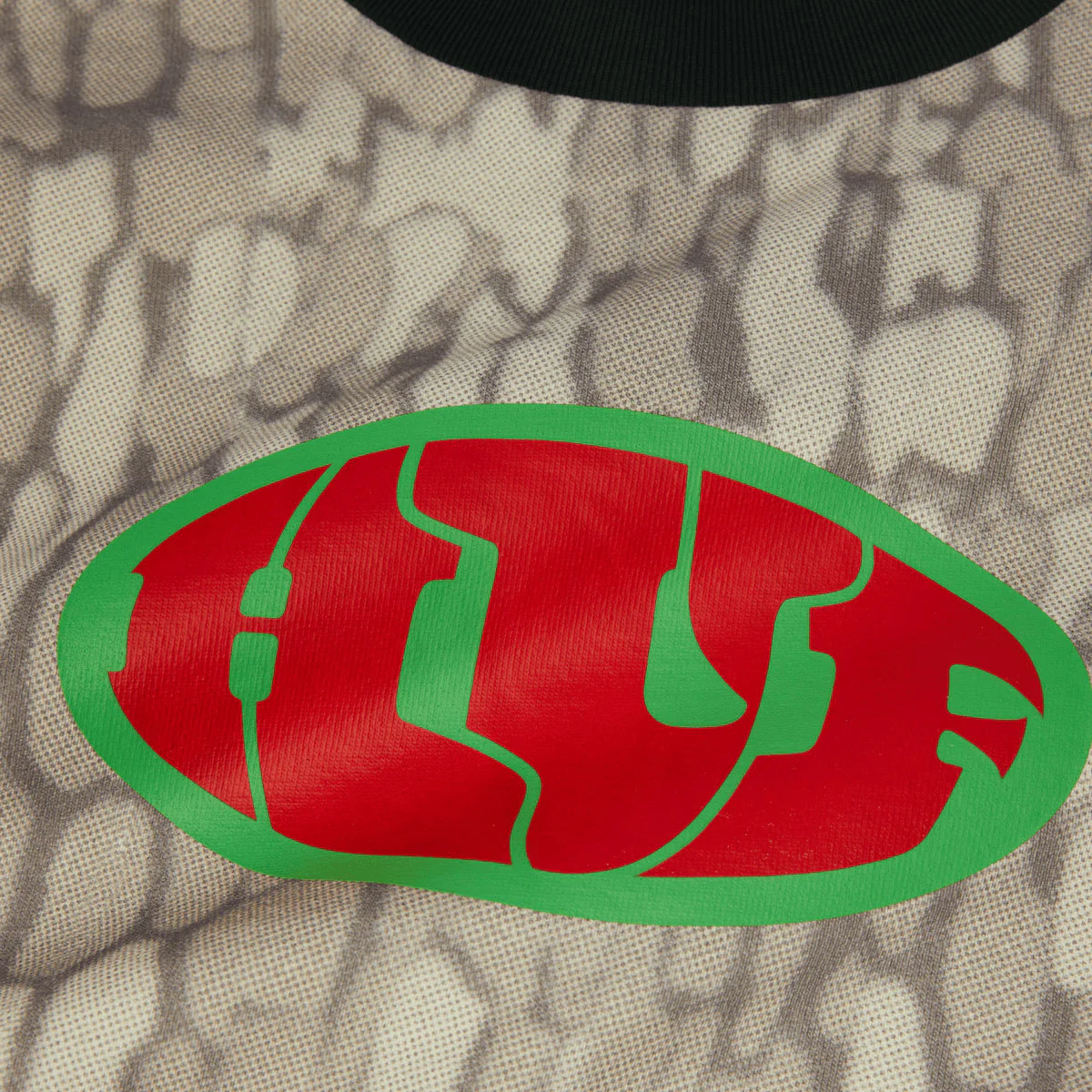 HUF Warped Camo Long Sleeve Knit Shirt - Muted Camo - Image 3