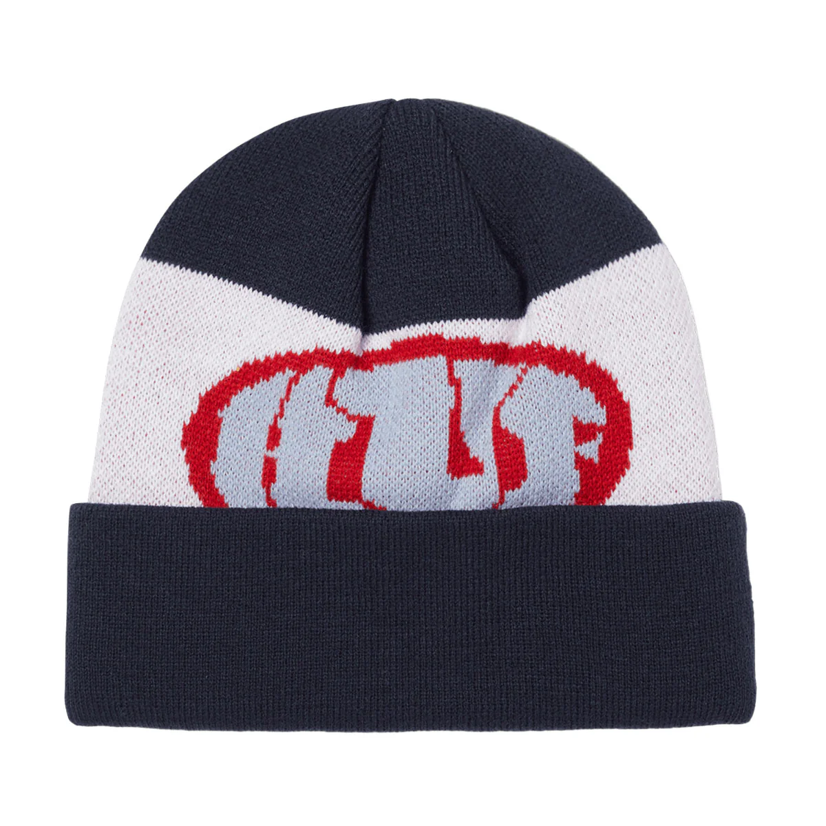 HUF Warped Cuff Beanie - Navy - Image 2
