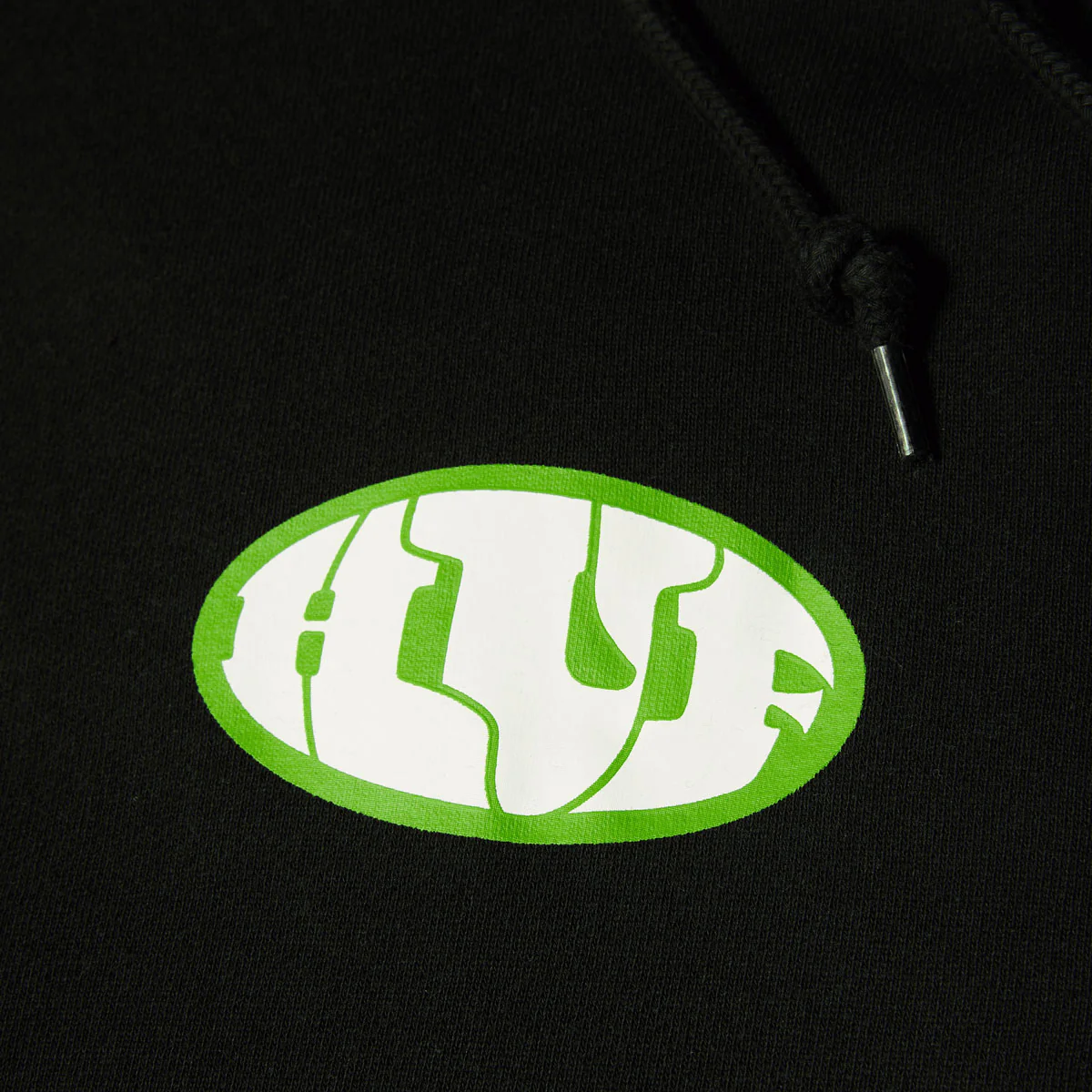 HUF Warped Hoodie - Black - Image 2