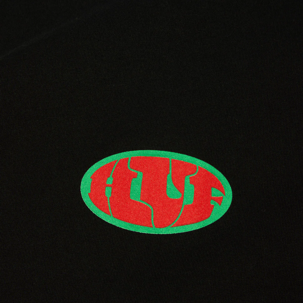 HUF Warped T-Shirt - Black - Image 2