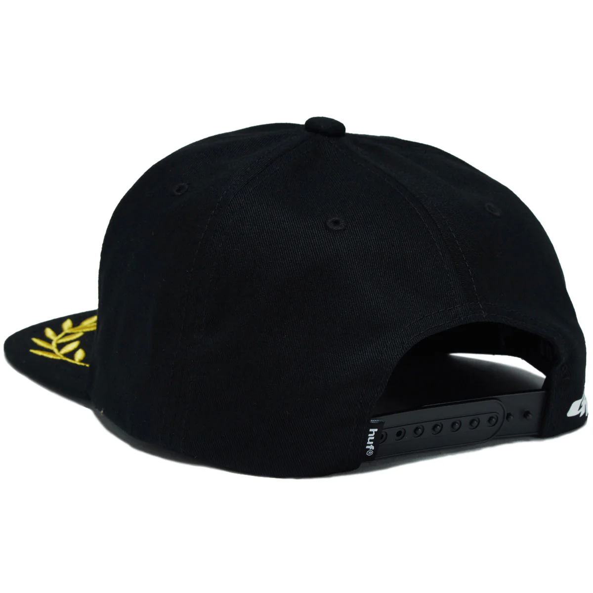 HUF x GReddy Team Snapback Hat - Black - Image 2