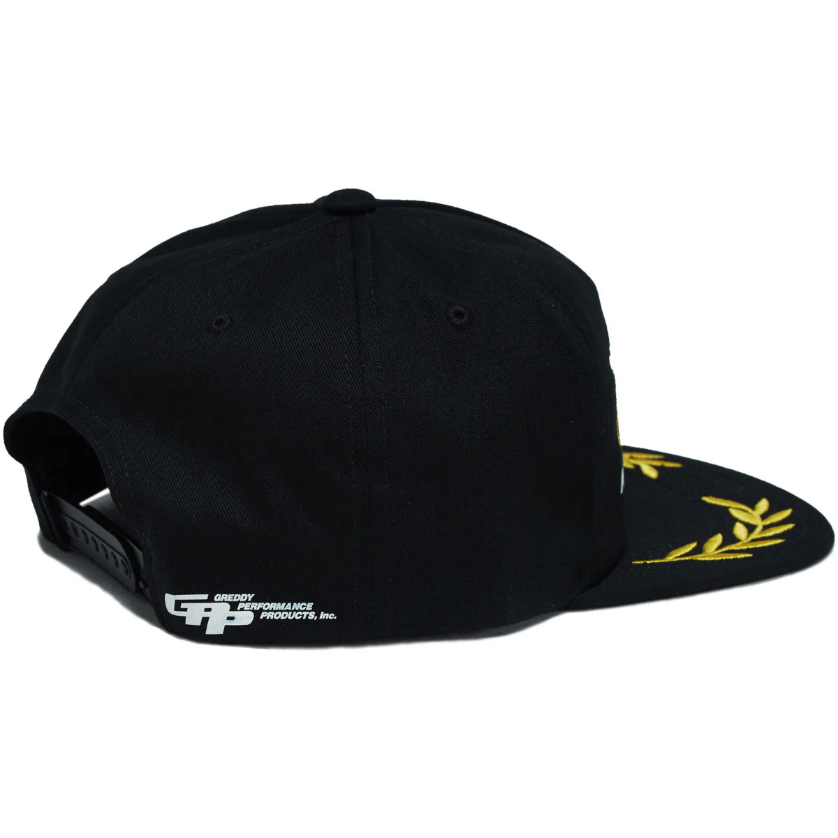 HUF x GReddy Team Snapback Hat - Black - Image 3