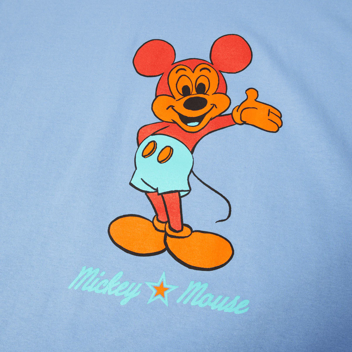 HUF x Mickey Mouse Greeting T-Shirt - Digital Violet - Image 2