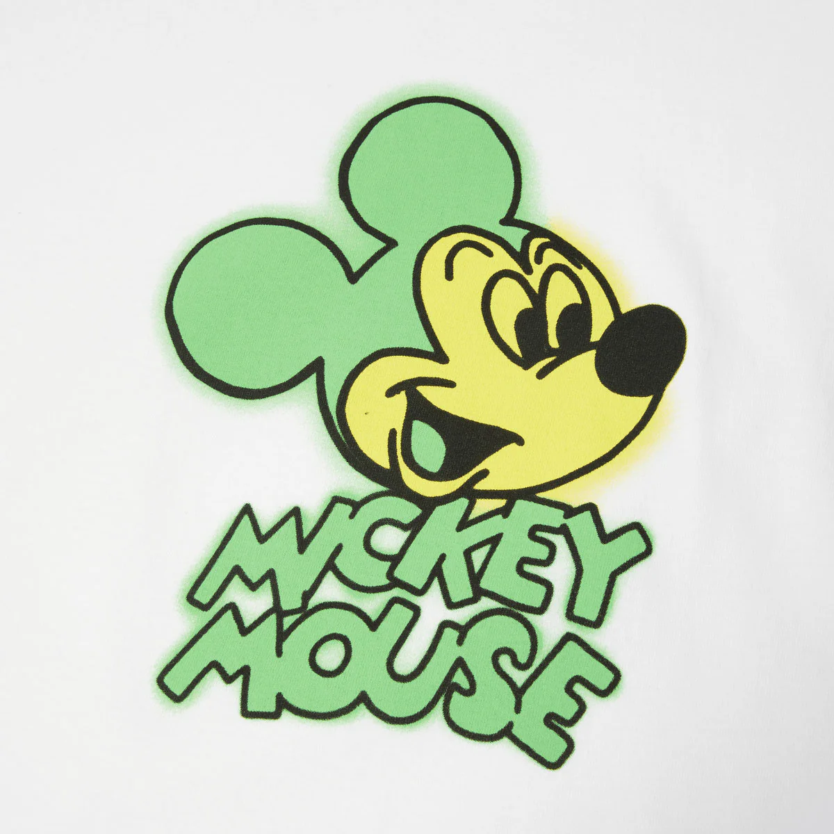 HUF x Mickey Mouse Spray T-Shirt - White - Image 2
