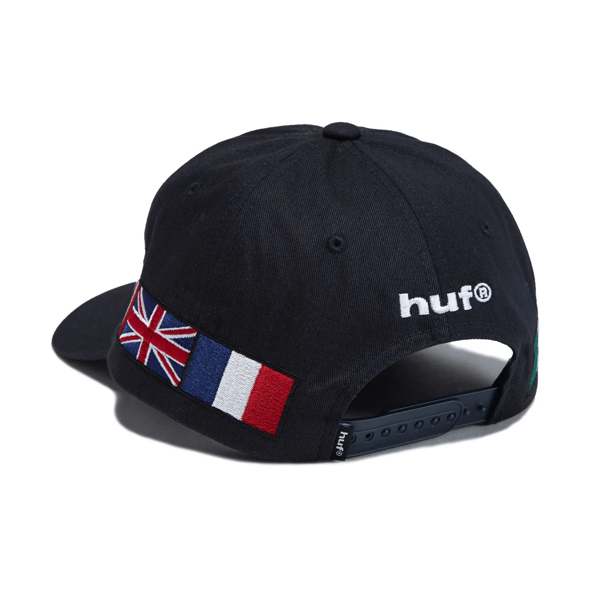 HUF x Mickey Mouse Worlwide Tour Snapback Hat - Navy - Image 2