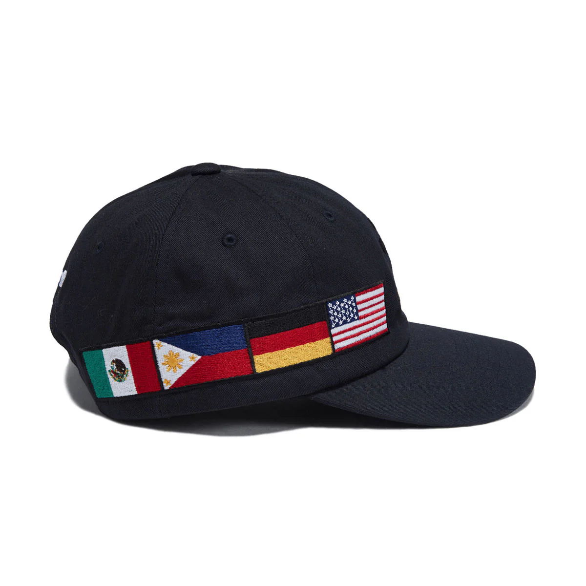 HUF x Mickey Mouse Worlwide Tour Snapback Hat - Navy - Image 3