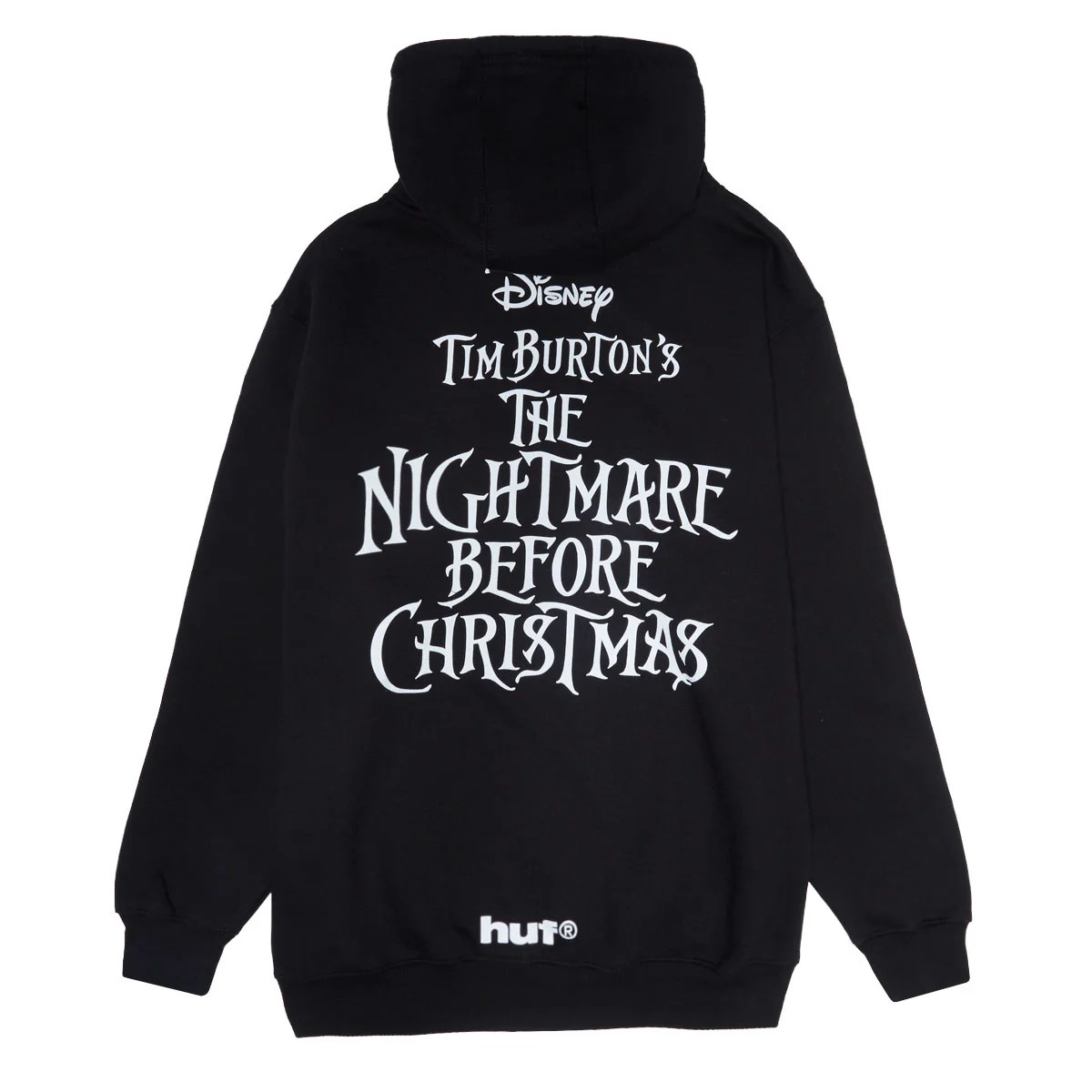 HUF x Nightmare Before Christmas Jack Town Meeting Hoodie - Black - Image 2