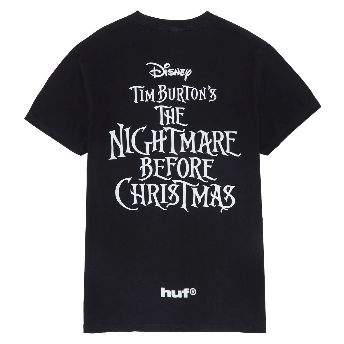 HUF x Nightmare Before Christmas Spiral Hill T-Shirt - Black - Image 2