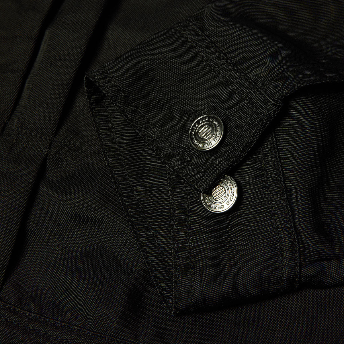 HUF x Thrasher Trucker Jacket - Black - Image 6