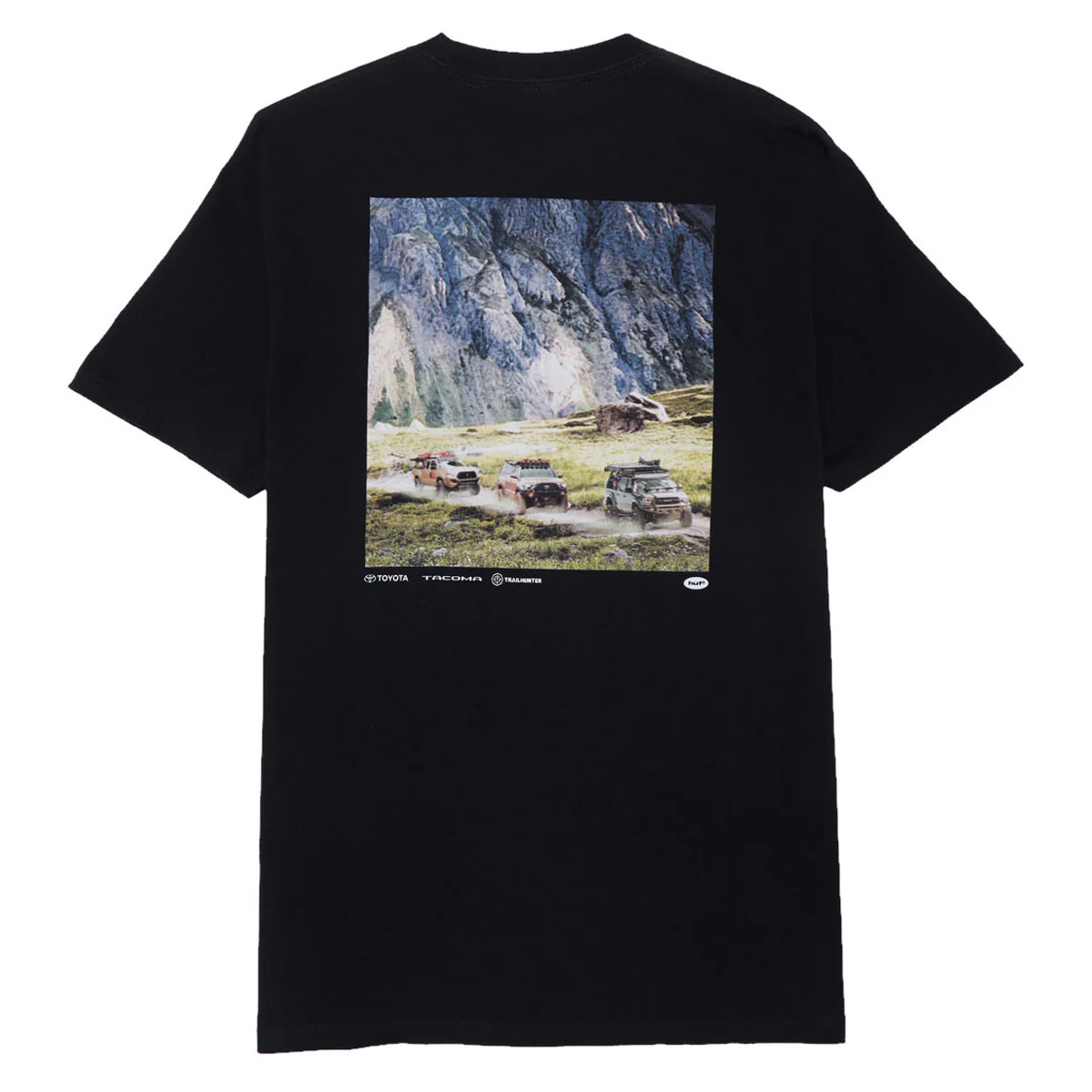 HUF x Toyota Trailhunter Convoy T-Shirt - Black - Image 2