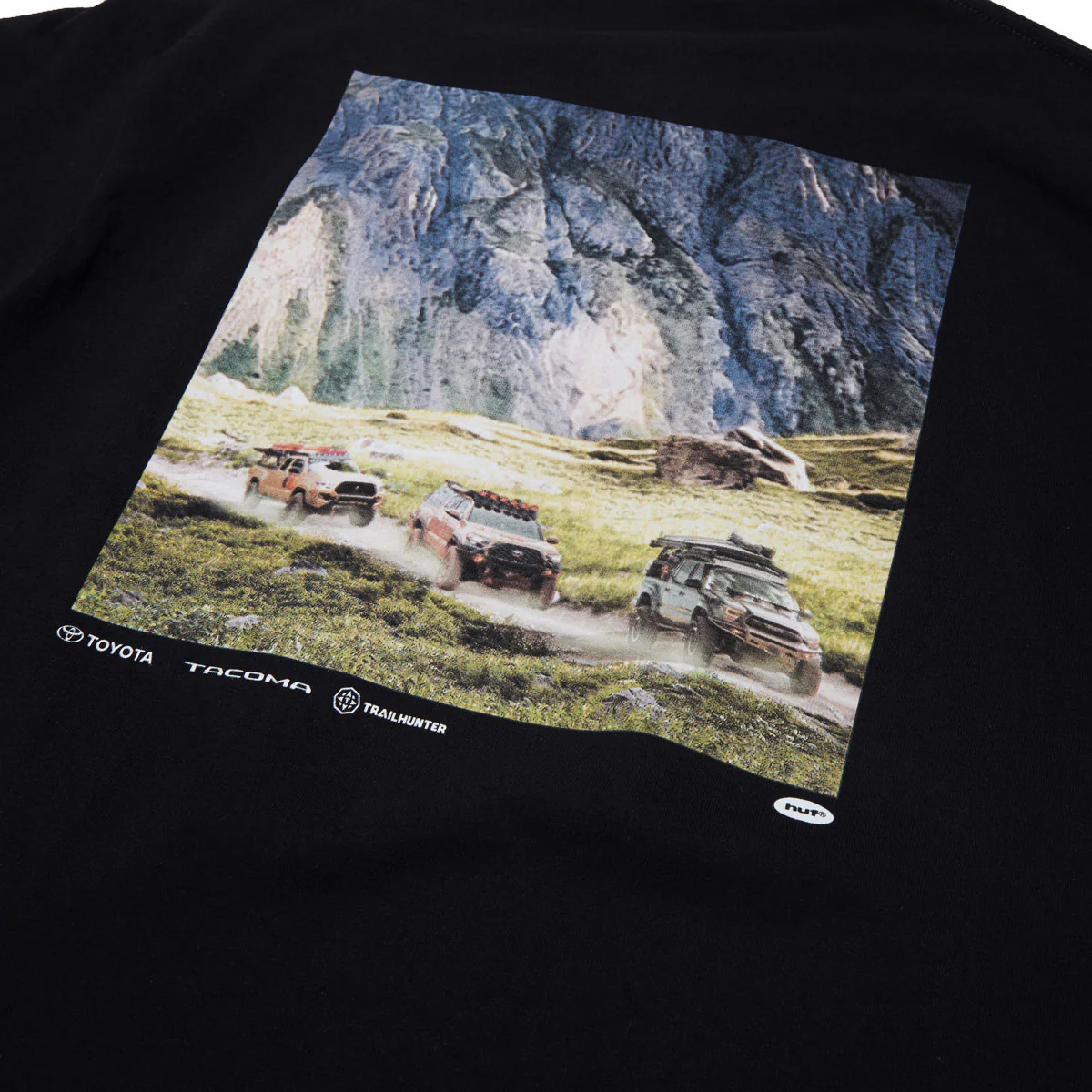 HUF x Toyota Trailhunter Convoy T-Shirt - Black - Image 4