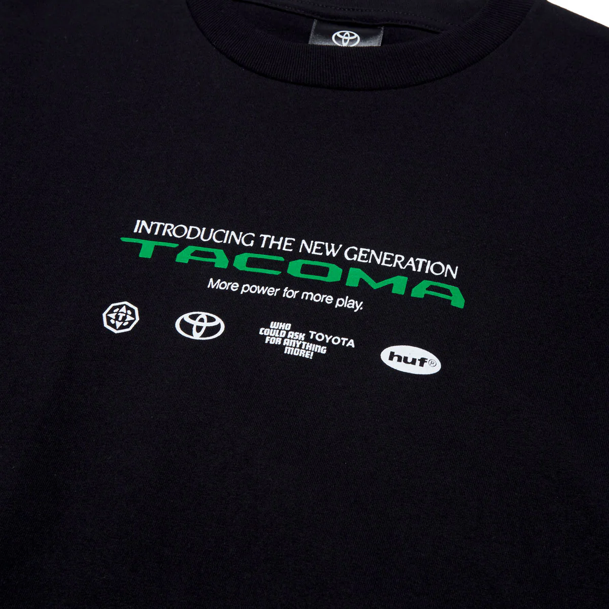 HUF x Toyota Trailhunter New Generation T-Shirt - Black - Image 3