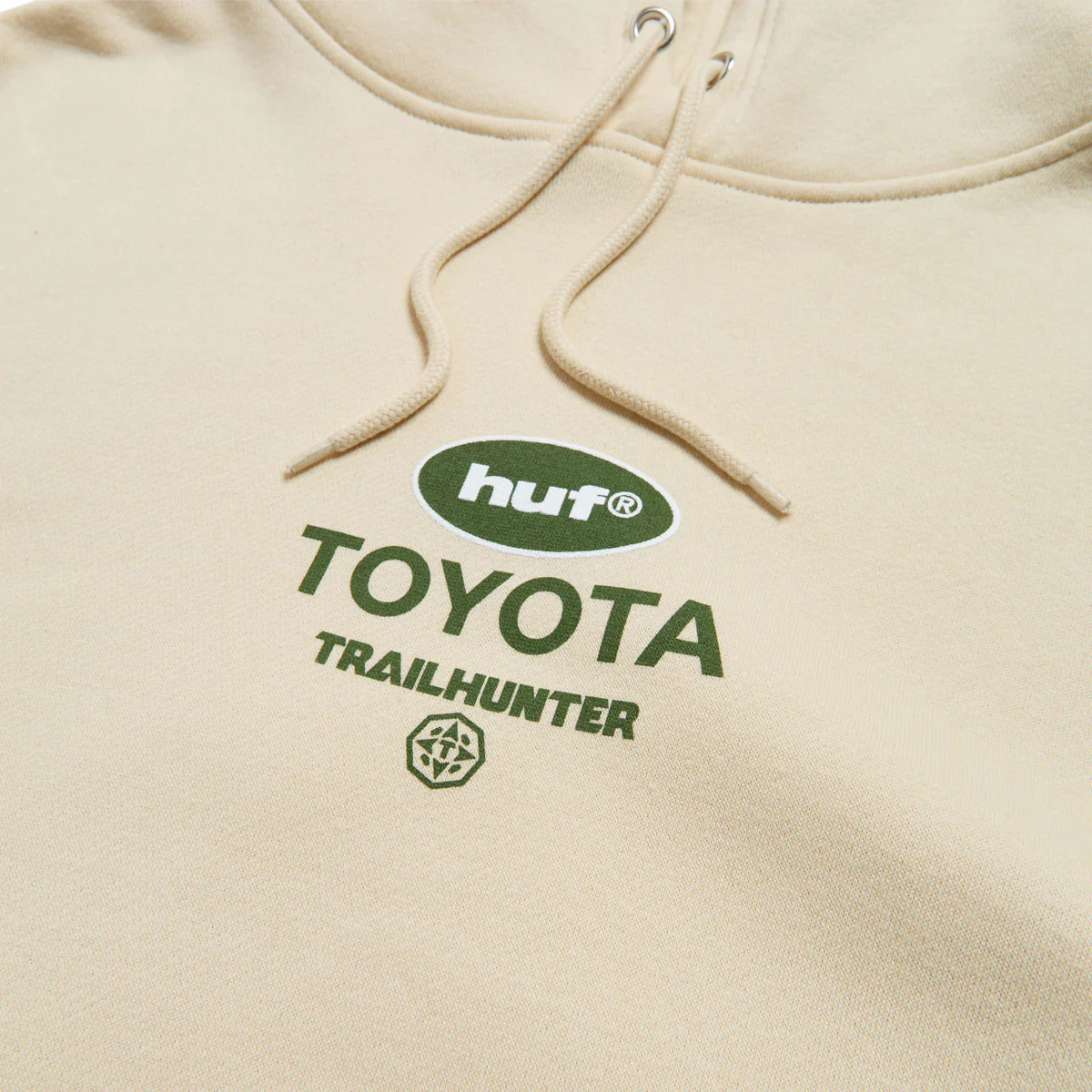 HUF x Toyota Trailhunter Tacoma Overland Hoodie - Sand - Image 4