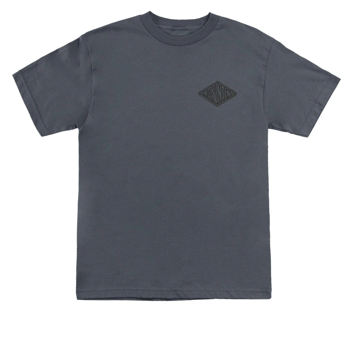 Independent Anytime Anyplace Anywhere T-Shirt - Charcoal - Image 2