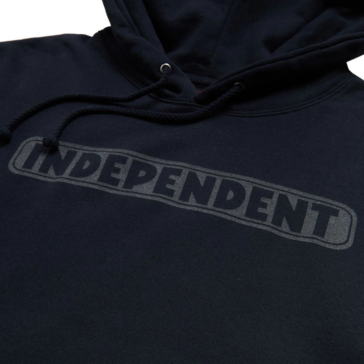 Independent Bar Logo Reflective Hoodie - Navy - Image 2