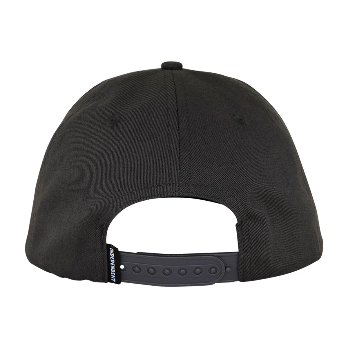 Independent Bar Logo Snapback Hat - Charcoal - Image 3
