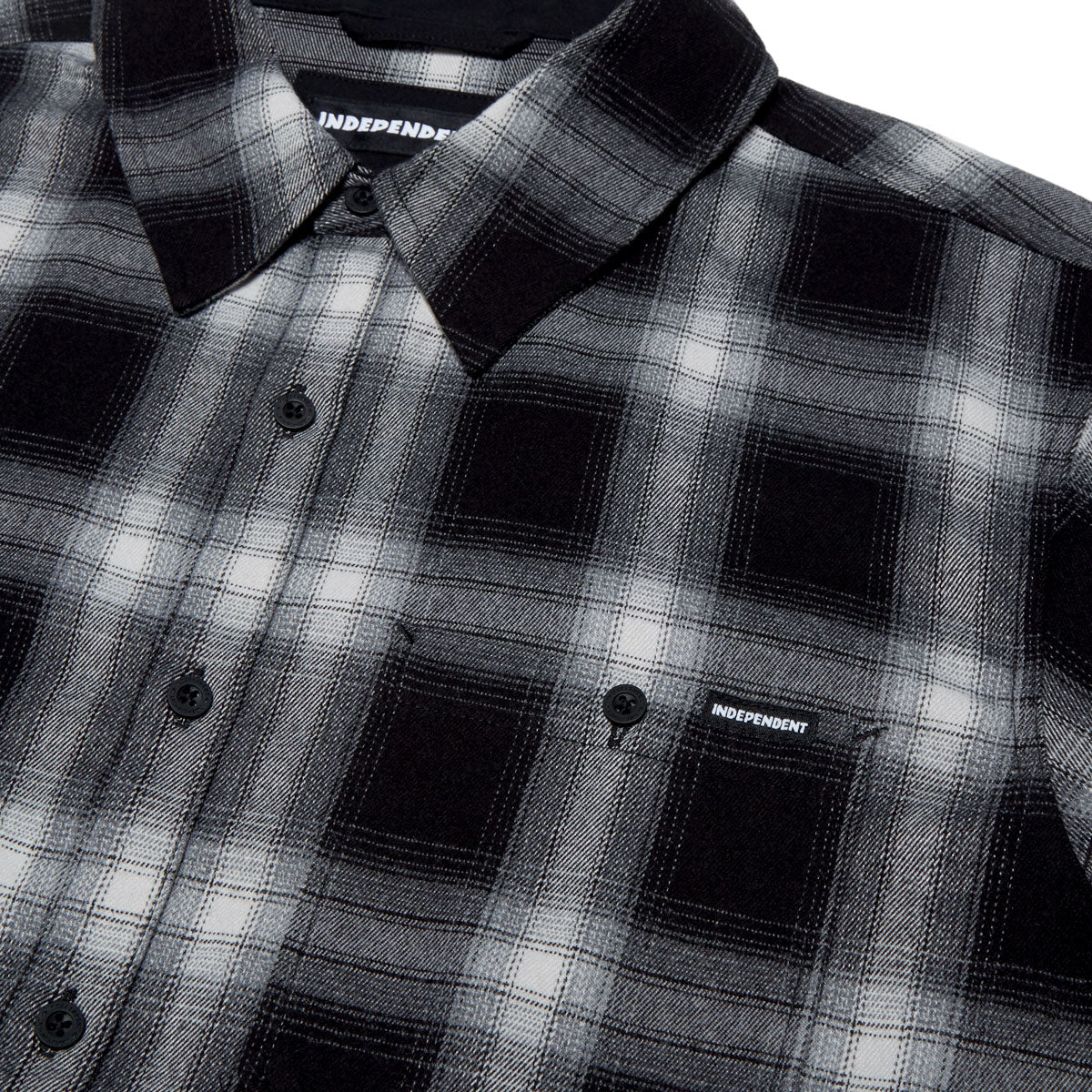 Independent Belmont Shirt - Black/Smoke - Image 3
