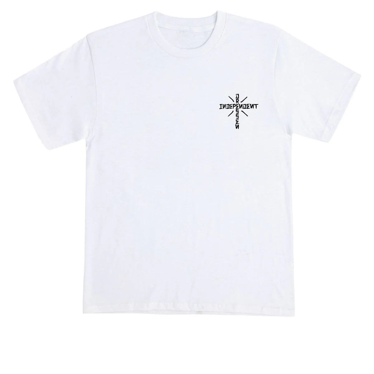 Independent Dressen Skull Rose T-Shirt - White - Image 2