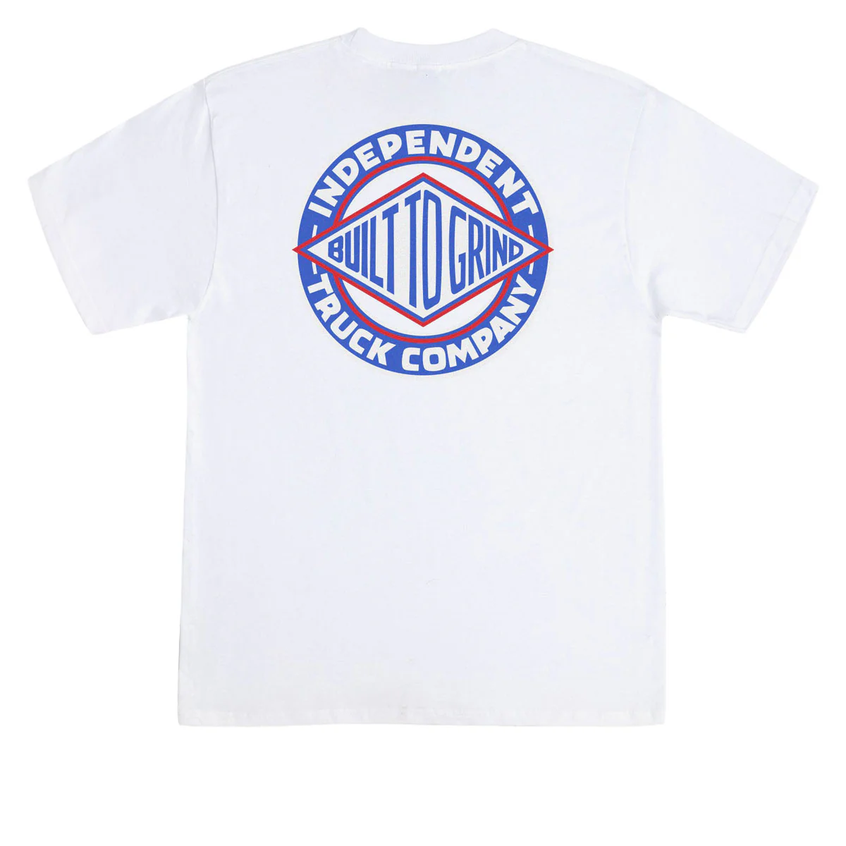 Independent BTG Summit T-Shirt - White/Blue/Red - Image 2