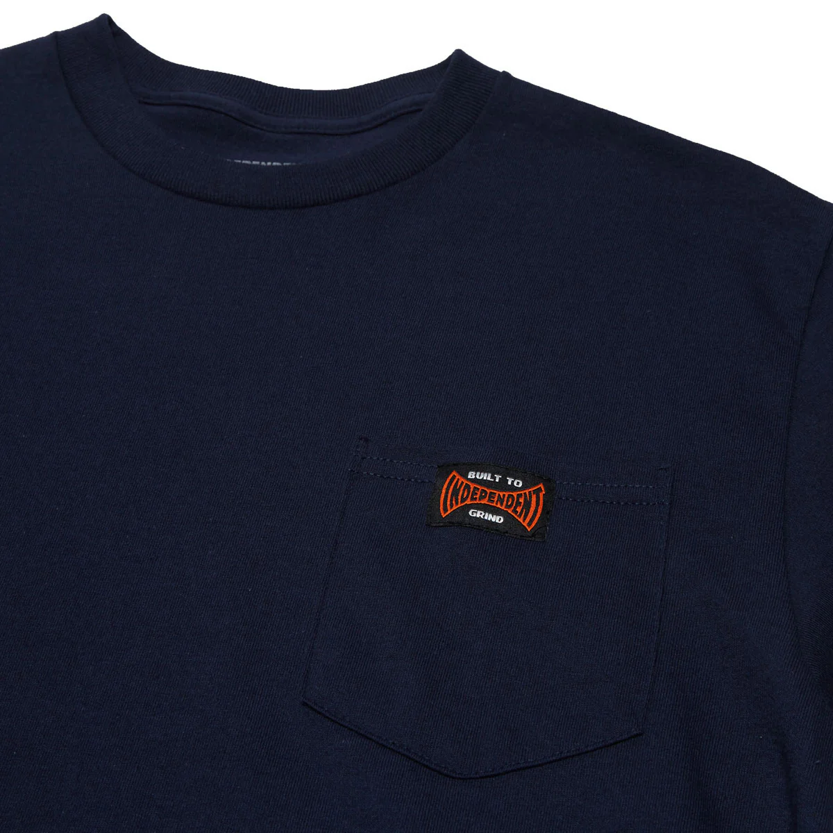 Independent Built To Grind Pocket T-Shirt - Navy - Image 2