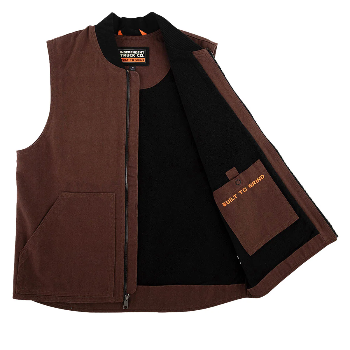 Independent Built To Grind Vest - Chocolate - Image 3