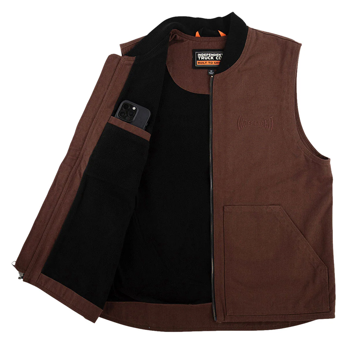 Independent Built To Grind Vest - Chocolate - Image 4