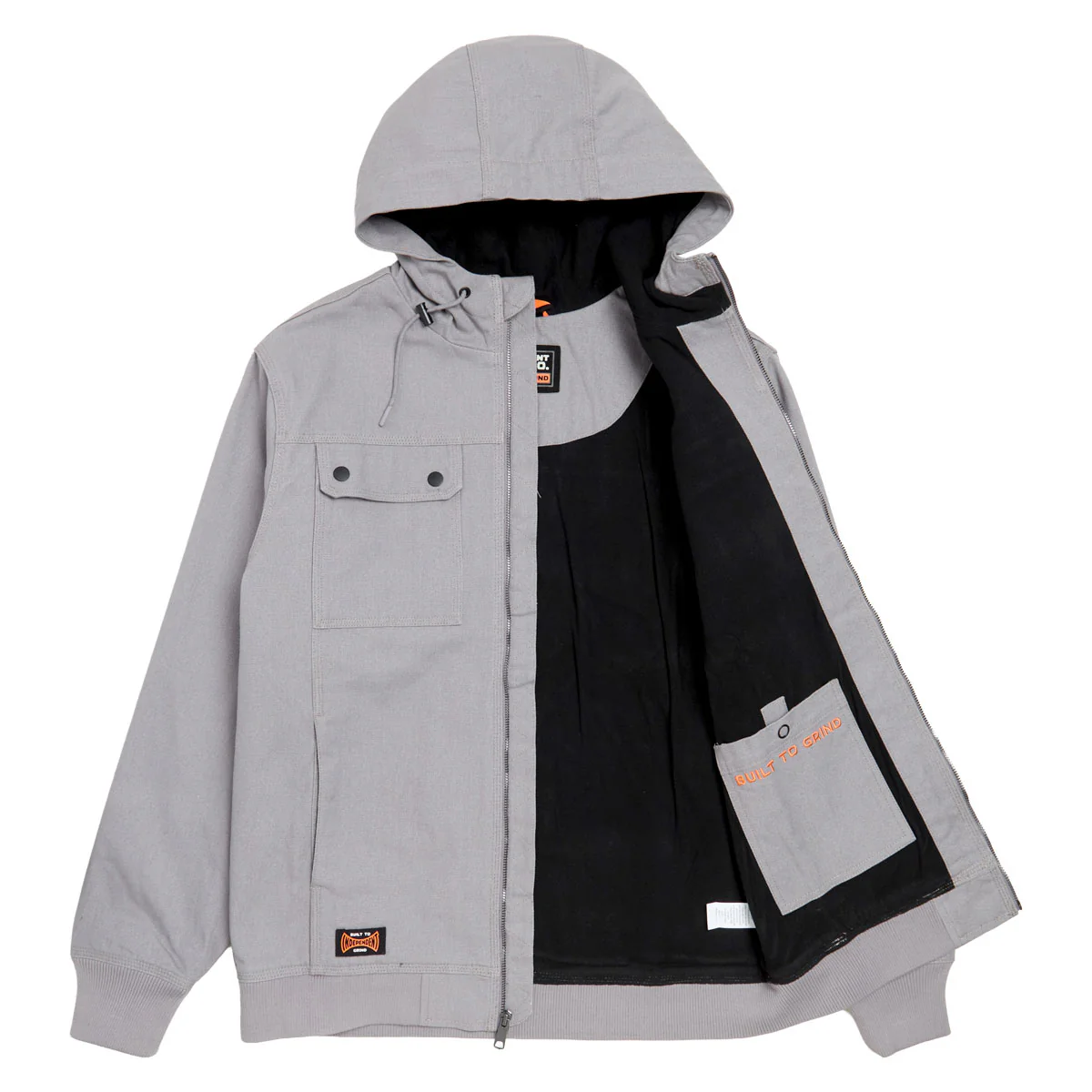 Independent Built To Grind Work Jacket - Cement - Image 3