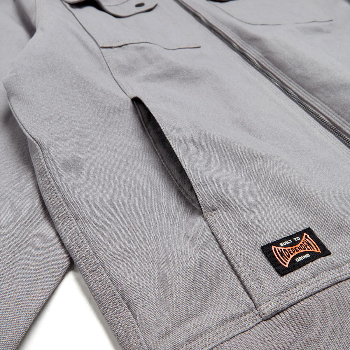 Independent Built To Grind Work Jacket - Cement - Image 5