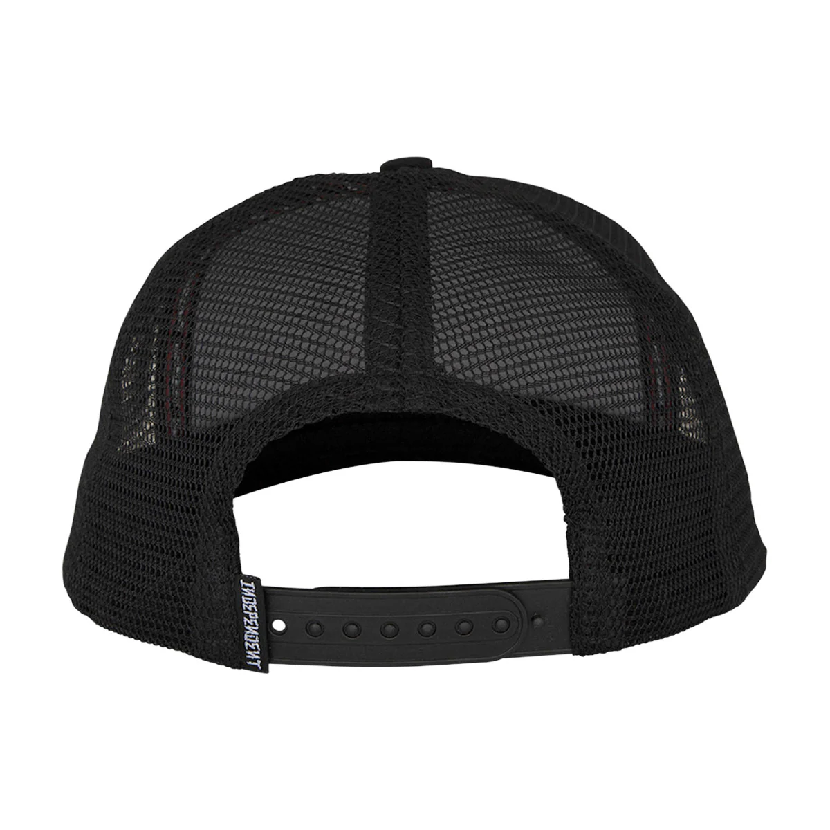 Independent Dressen Skull Rose Snapback Hat - Black - Image 3