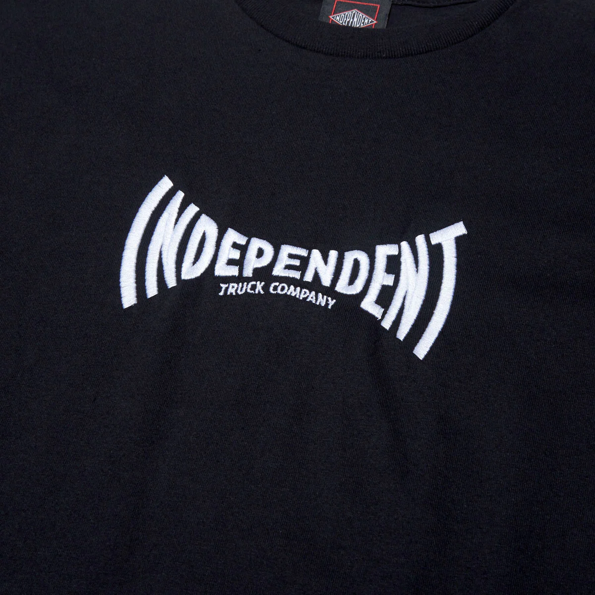 Independent Embroidered Span T-Shirt - Black - Image 2