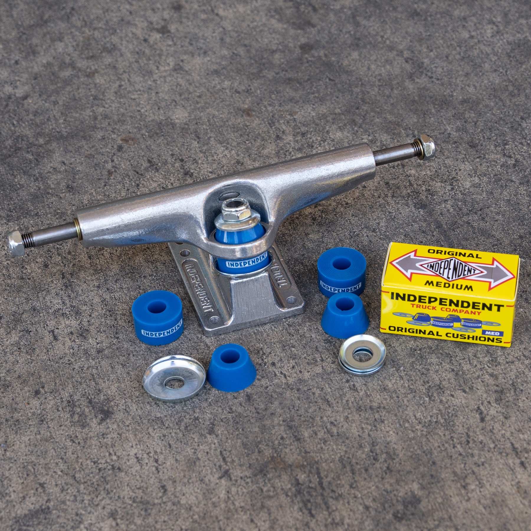 Independent Genuine Parts Original Cushions Medium 92a Bushings - Blue - Image 3