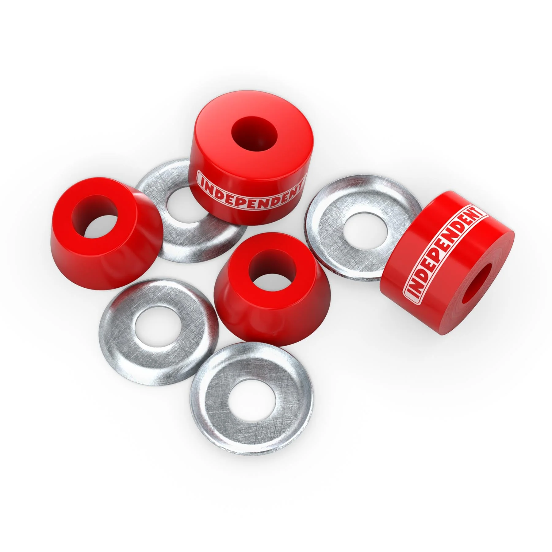 Independent Genuine Parts Original Cushions Soft 90a Bushings - Red - Image 2