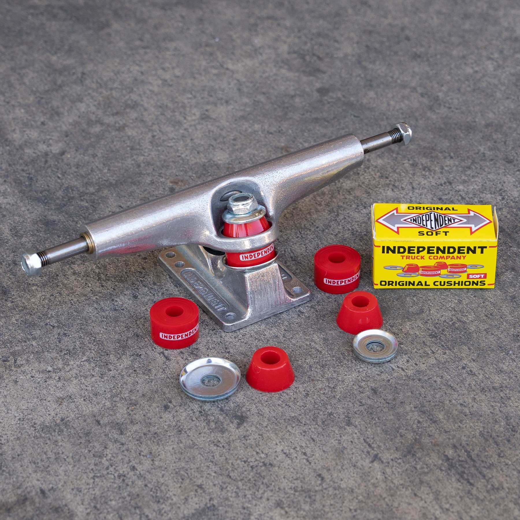 Independent Genuine Parts Original Cushions Soft 90a Bushings - Red - Image 3