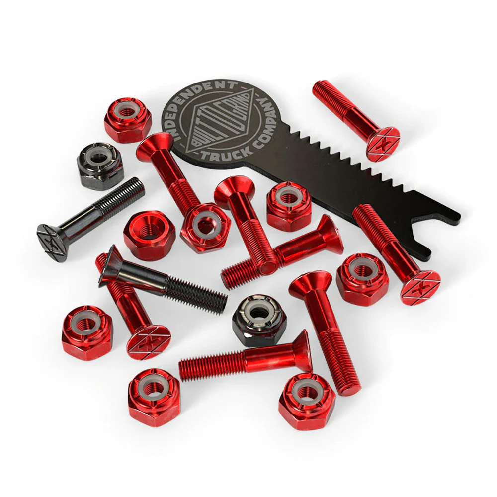 Independent Genuine Parts Phillips w/tool Hardware - Red/Black - 1" - Image 2