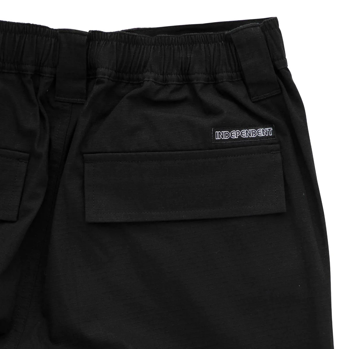 Independent Groundwork Cargo Pants - Black Ripstop - Image 4