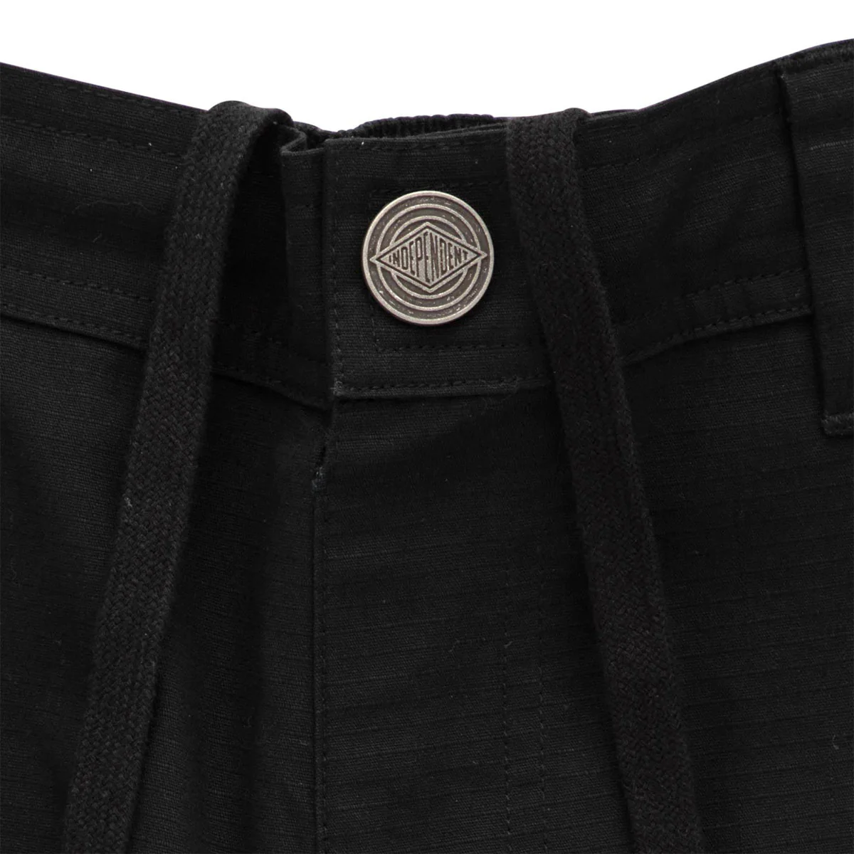 Independent Groundwork Cargo Pants - Black Ripstop - Image 5