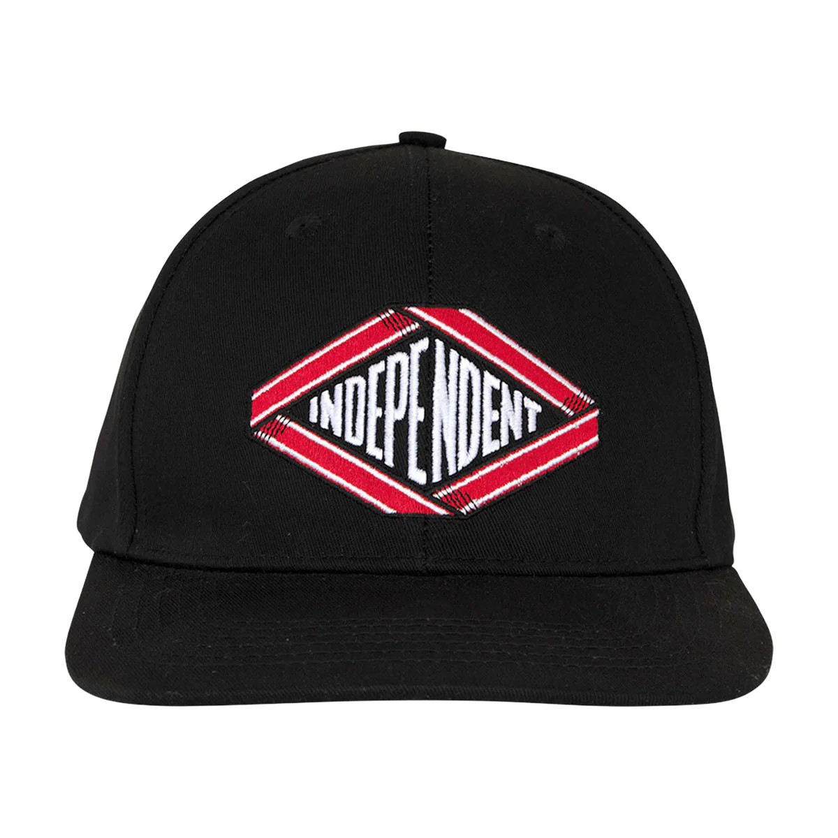 Independent Scroll 2 Snapback Hat - Black - Image 2